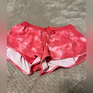Lululemon Hot Pink Hotty Hot Shorts